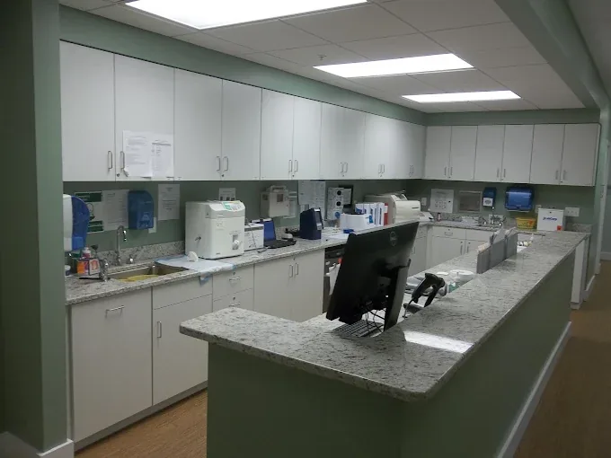 Commercial office cabinetry